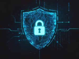 cybersecurity-shield-with-lock-circuit-board